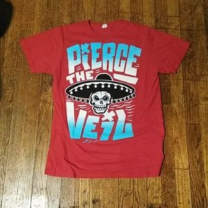 Men's large pierce the veil rock band tee